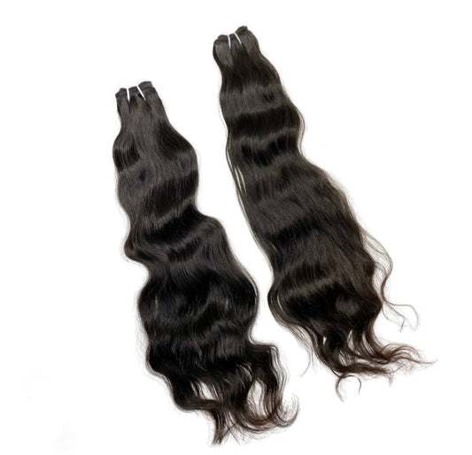 Raw Indian hair bundles